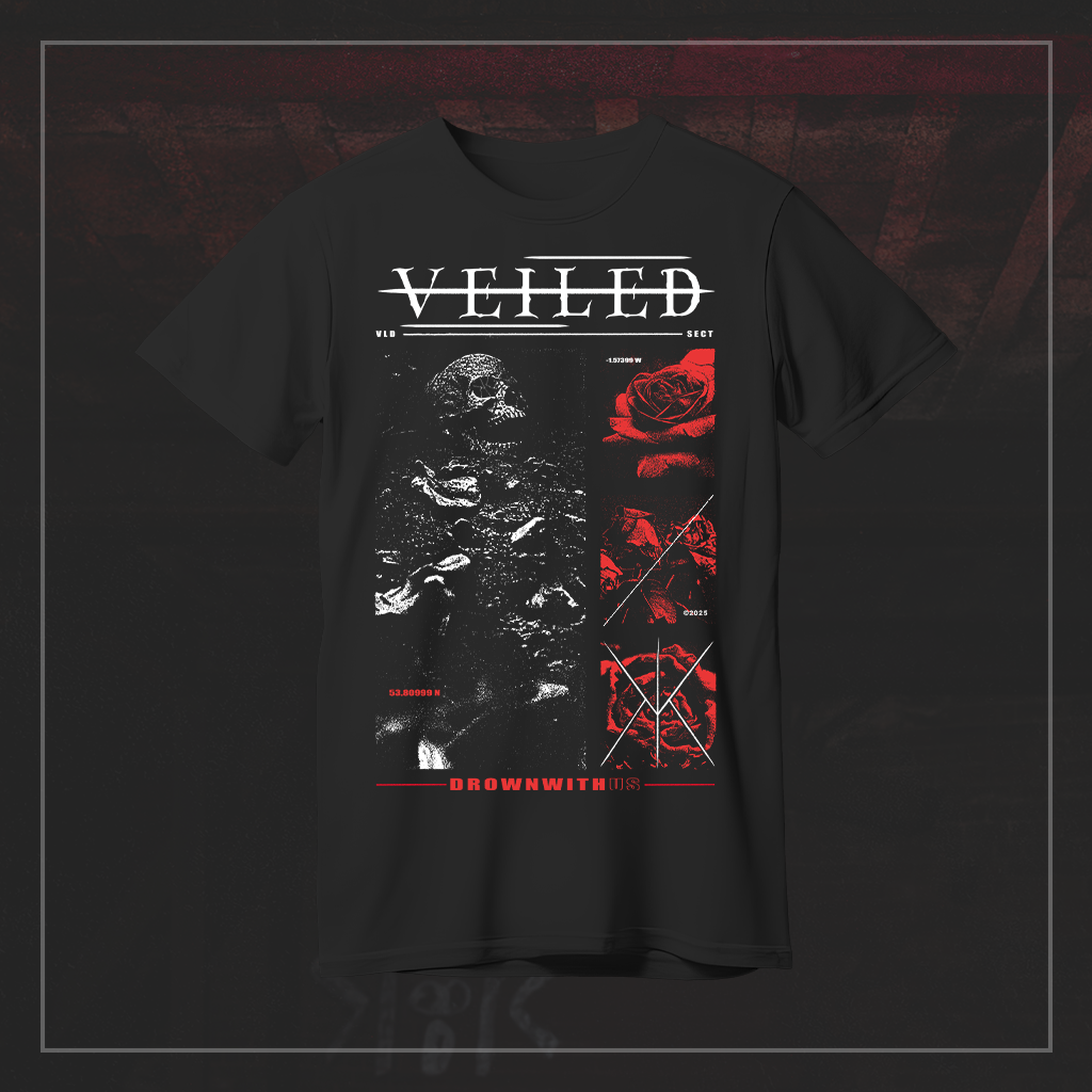 *NEW* SKULL & ROSES T-SHIRT